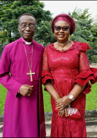 Most. Rev Ugochukwu U. & Mrs. Stella C.